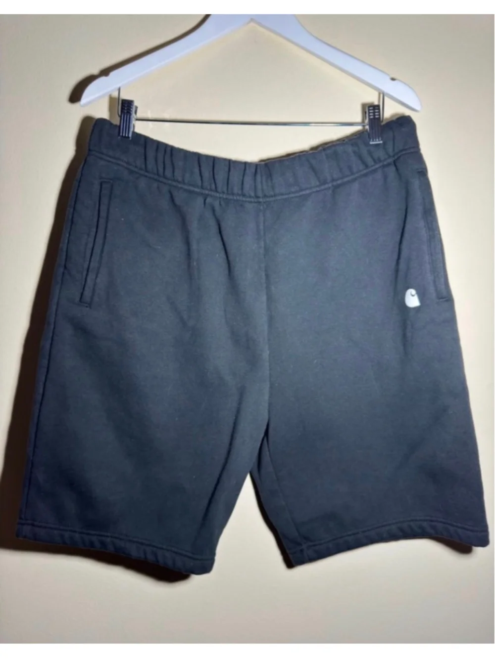 Carhartt Sweat Shorts Black Sz Large